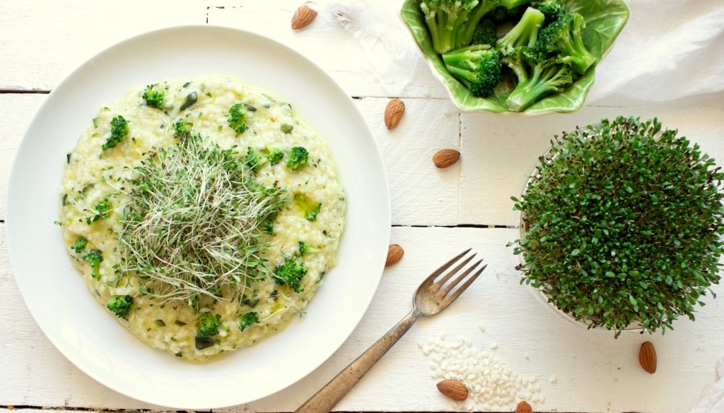 risotto-broccoli-germogli-alfalfa