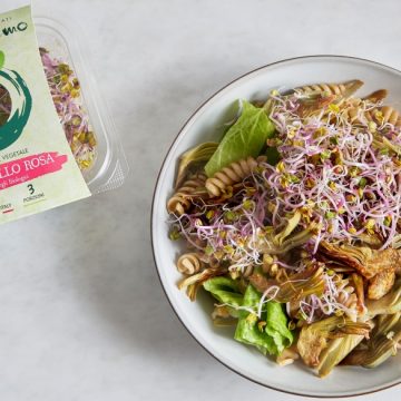 fusilli-carciofi-germogli-ravanello